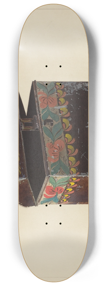 J. Howard Iams - Toleware Document Box 8.25 inch art skate deck