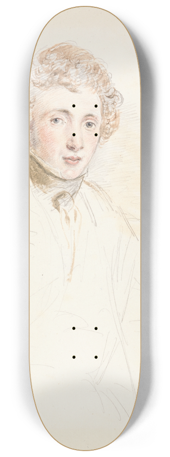 John Linnell - William Short 8.25 inch art skate deck