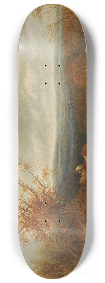 John Linnell - Woodcutters 8.25 inch art skate deck