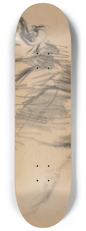 John Macallan Swan - Lion 8.25 inch art skate deck