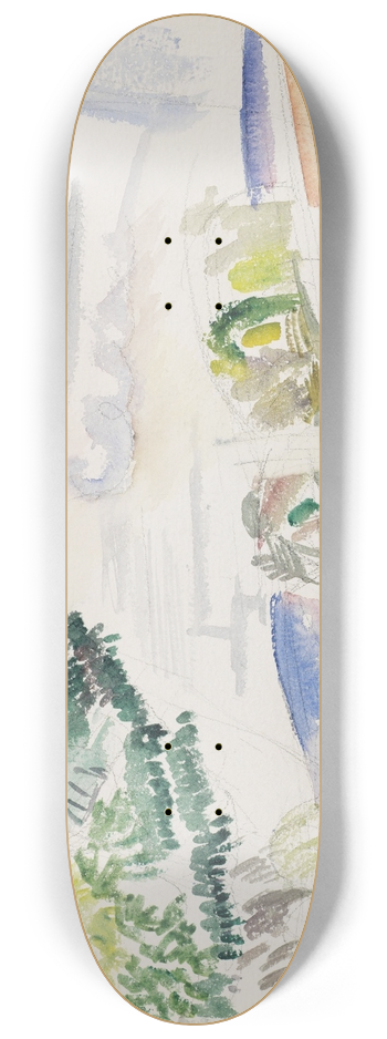 John Marin - Maine Landscape 8.25 inch art skate deck
