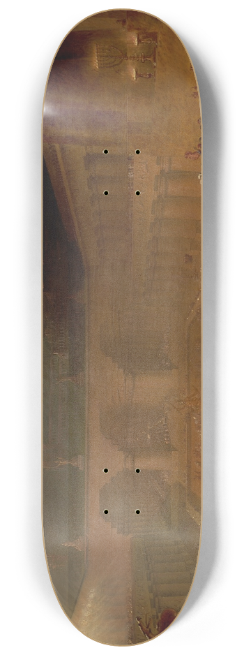 John Martin - Belshazzars Feast 8.25 inch art skate deck