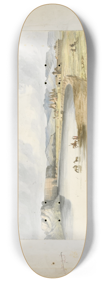 John Mix Stanley - FortBenton 8.25 inch art skate deck