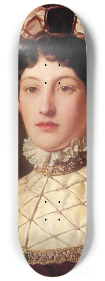 John Robert Dicksee - My Lady the Countess 8.25 inch art skate deck