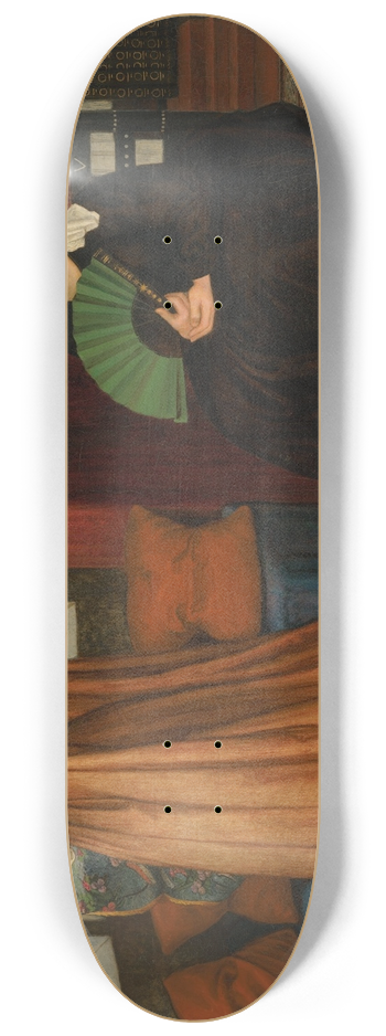 John Roddam Spencer Stanhope - Juliet and her Nurse 8.25 inch art skate deck