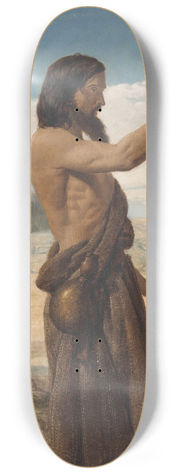 John Rogers Herbert - Saint John the Baptist 8.25 inch art skate deck