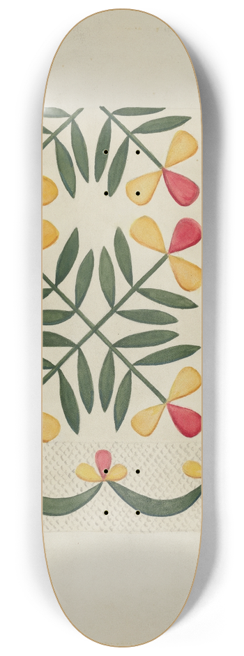 John R. Towers - Applique Coverlet 8.25 inch art skate deck