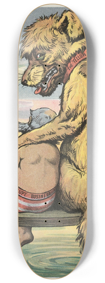 John Samuel Pughe - Me and Jack 8.25 inch art skate deck