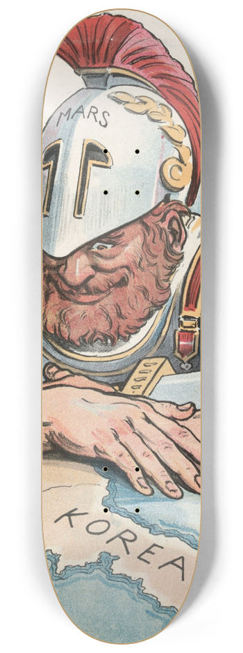 John Samuel Pughe - The sands of time 8.25 inch art skate deck