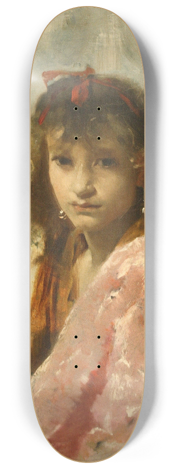 John Singer Sargent - Carmela Bertagna 8.25 inch art skate deck