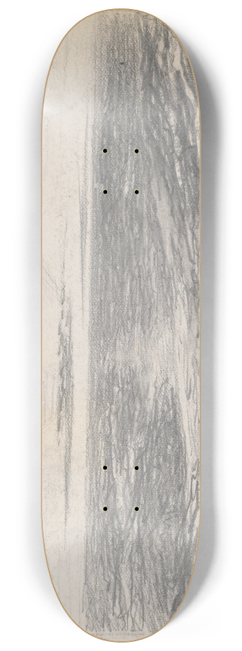 John Singer Sargent - Moonlight on Waves 8.25 inch art skate deck