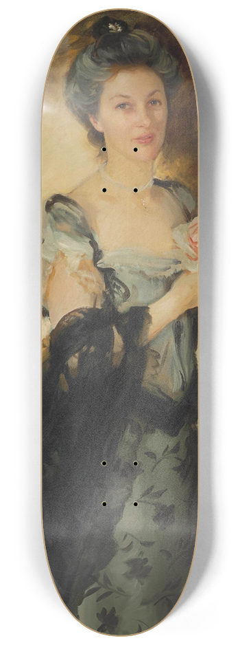 John Singer Sargent - Mrs. William Crowninshield Endicott, Jr. 8.25 inch art skate deck