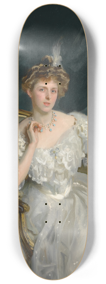 John Singer Sargent - Mrs. William George Raphael 8.25 inch art skate deck