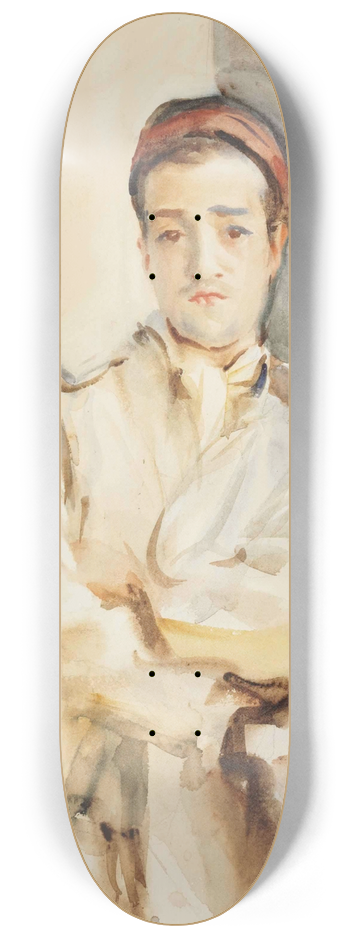John Singer Sargent - Spanish Convalescent 8.25 inch art skate deck