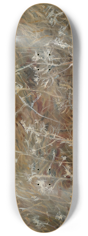 John Singer Sargent - Thistles 8.25 inch art skate deck