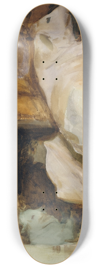 John Singer Sargent - Three Oxen 8.25 inch art skate deck