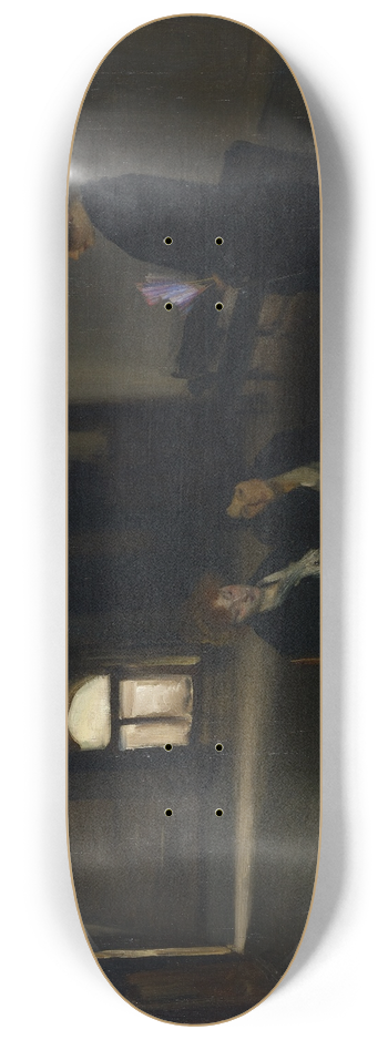 John Singer Sargent - Venetian Bead Stringers 8.25 inch art skate deck