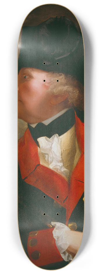 John Singleton Copley - Colonel George Lewis 8.25 inch art skate deck