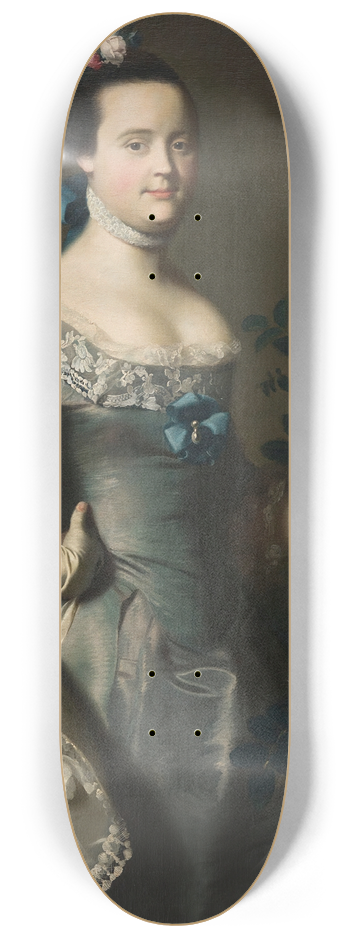 John Singleton Copley - Hannah Loring 8.25 inch art skate deck