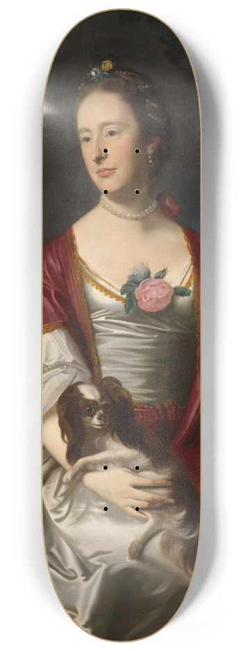 John Singleton Copley - Mrs. Jerathmael Bowers 8.25 inch art skate deck