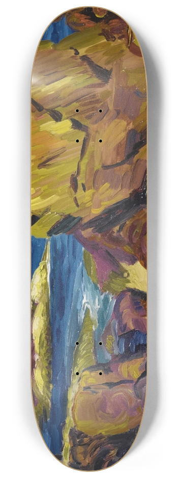 John Sloan - Yellow Rock, Gloucester 8.25 inch art skate deck