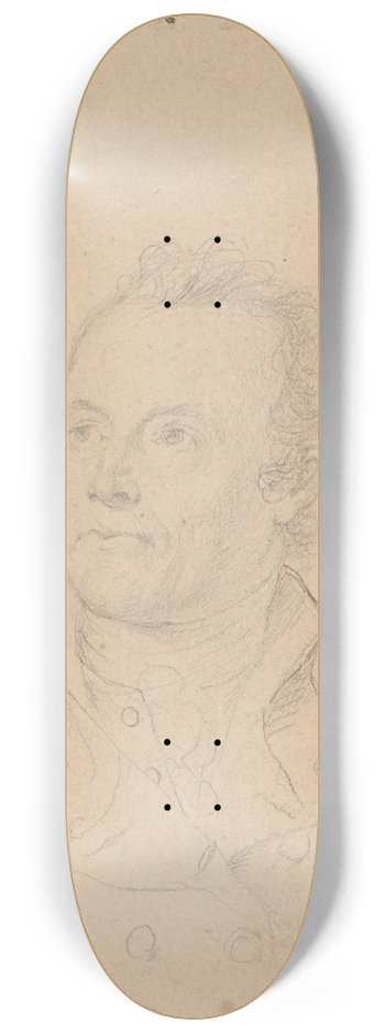 John Trumbull - Brigadier General JohnGlover 8.25 inch art skate deck