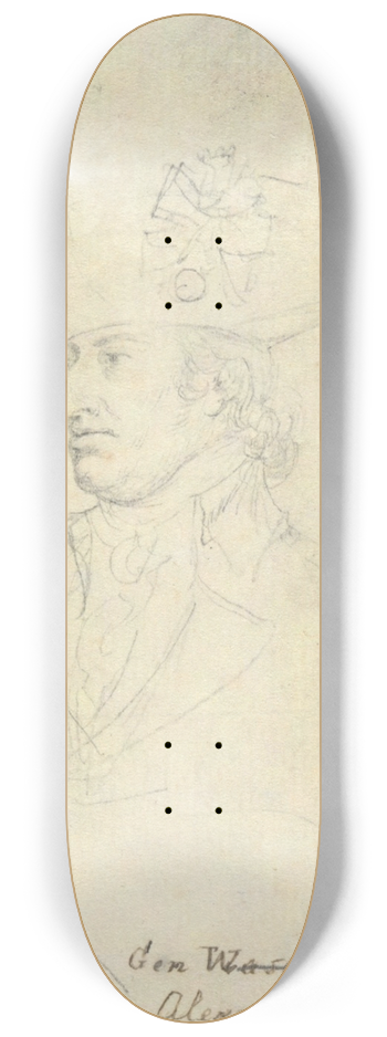 John Trumbull - GeneralWeedon 8.25 inch art skate deck