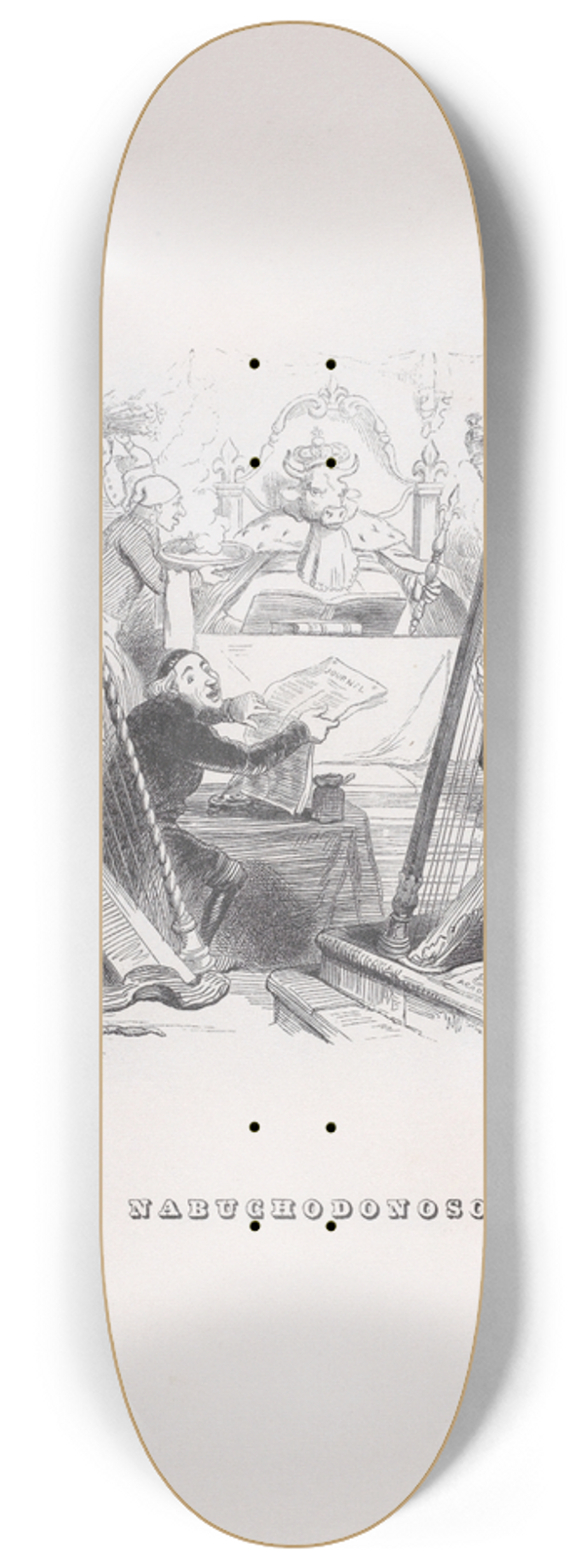 J. J. Grandville - Nebuchadnezzar 8.25 inch art skate deck