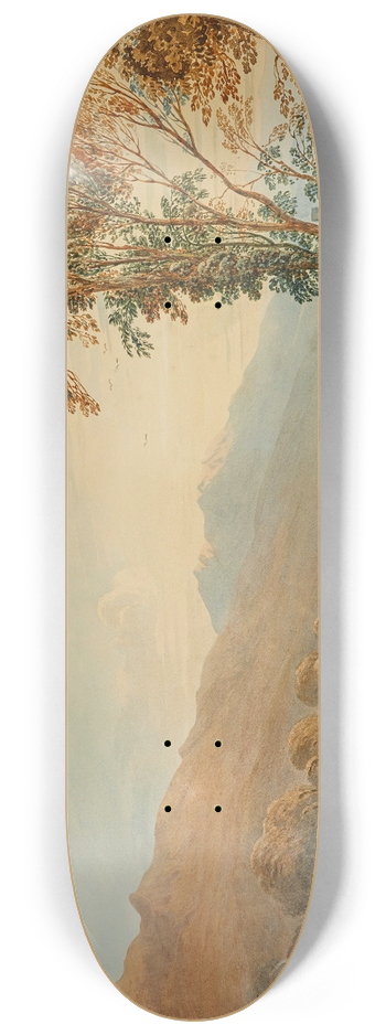 John Varley - Beddgelert Bridge, North Wales 8.25 inch art skate deck