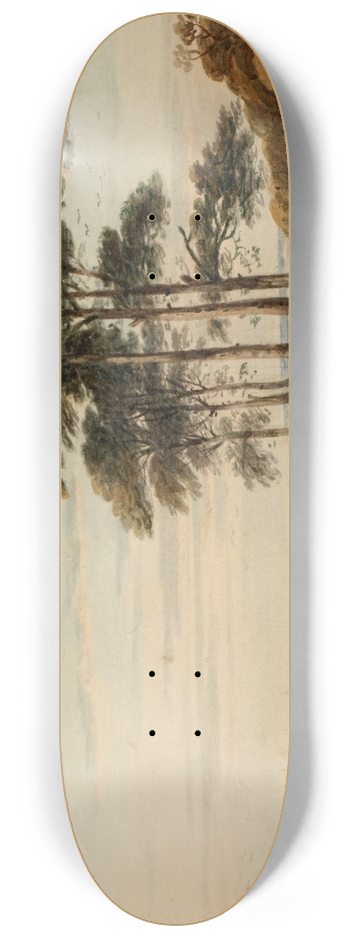 John Varley - Landscape 8.25 inch art skate deck
