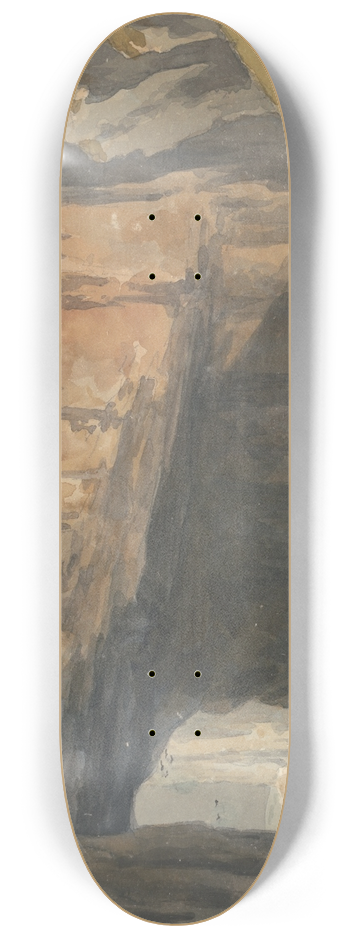 John Warwick Smith - Castle Point 8.25 inch art skate deck