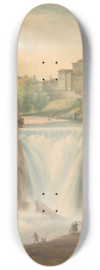 John Warwick Smith - Falls of Tivoli 8.25 inch art skate deck