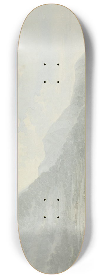 John Webber - View on the Lake, Como 8.25 inch art skate deck