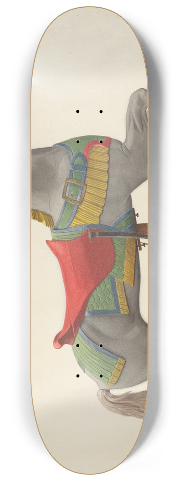 John W. Kelleher - Carousel Horse 8.25 inch art skate deck
