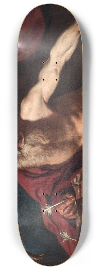 Joost Van de Hamme - Saint Jerome 8.25 inch art skate deck