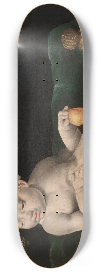 Joos Van Cleve - The Christ-Child 8.25 inch art skate deck