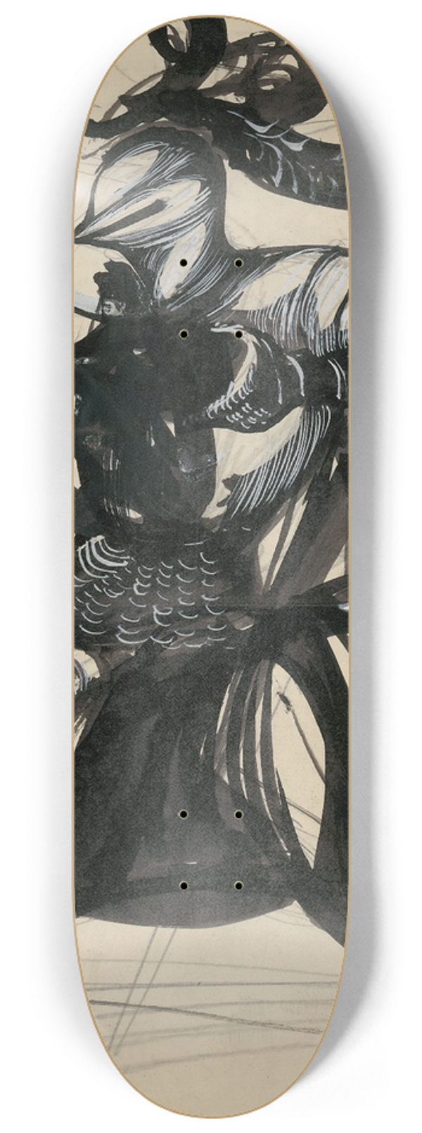 Jn Novk - Atlantus 8.25 inch art skate deck