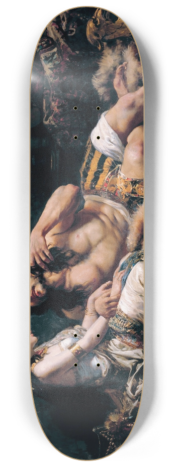 Jos Echenagusa - Samson and Delilah 8.25 inch art skate deck