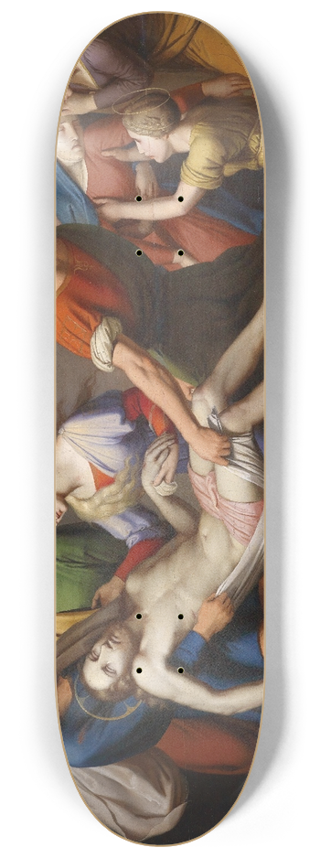 Josef Arnold the elder - Grablegung Christi 8.25 inch art skate deck