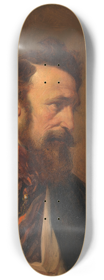 Josef Danhauser - Franz von Schober (Dichter, Librettist und Schauspieler) 8.25 inch art skate deck