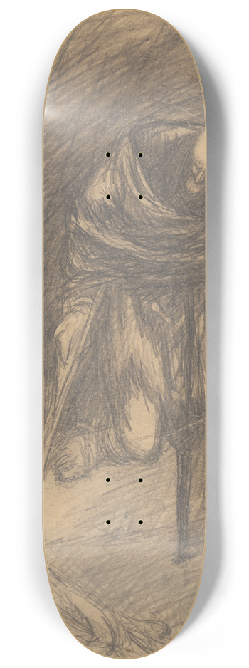 Jn Novk - Cripple without a Leg 8.25 inch art skate deck