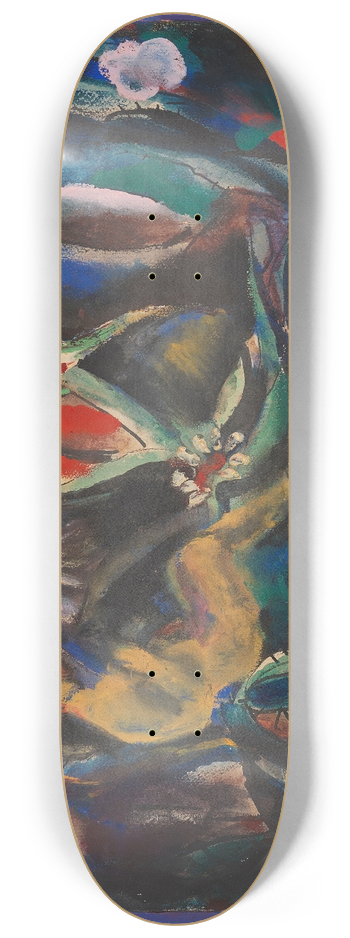 Josef Eberz - Blhen 8.25 inch art skate deck