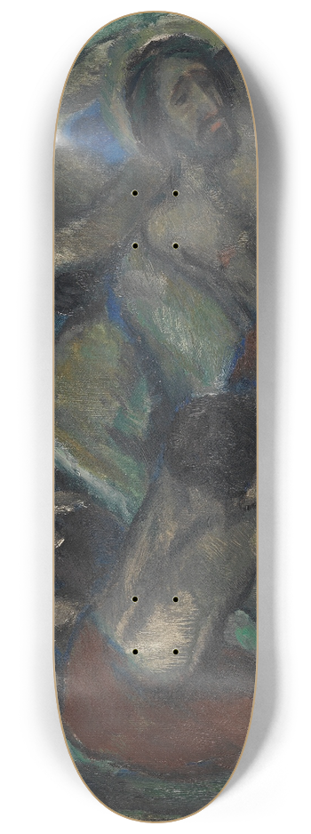 Josef Eberz - Grablegung 8.25 inch art skate deck