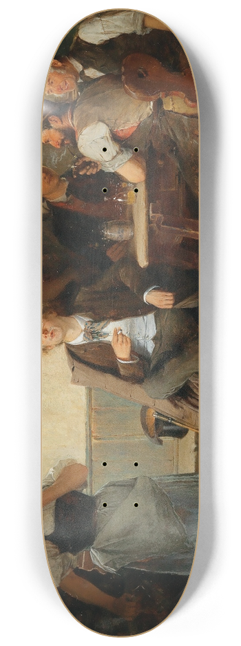 Josef Kinzel - The StudentS Visit 8.25 inch art skate deck