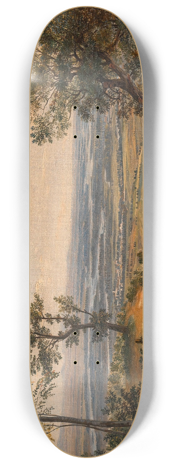 Josef Kuwasseg - Blick auf den Donaustrom 8.25 inch art skate deck