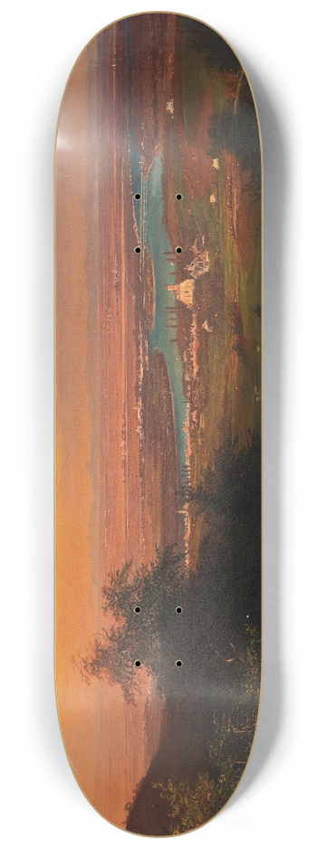 Josef Schwemminger - Blick ber Nussdorf 8.25 inch art skate deck