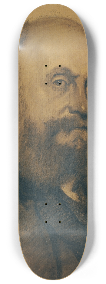 Josef Wawra - Herrenbildnis 8.25 inch art skate deck