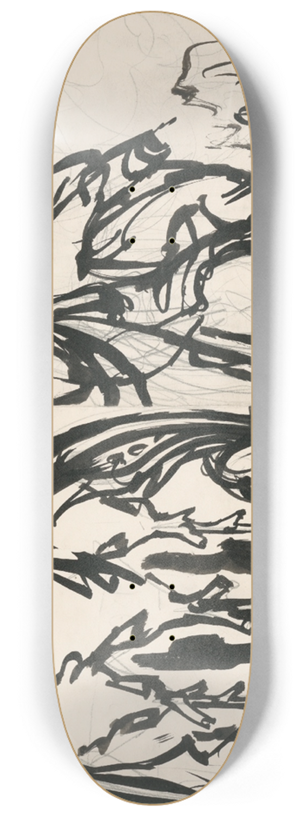 Jn Novk - Missionaries III. 8.25 inch art skate deck