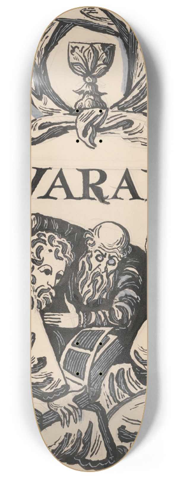 Jn Novk - Nvrh oblky (Kovarapien) 8.25 inch art skate deck