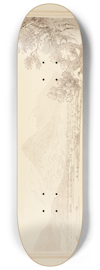 Joseph Farington - Grassmere. 8.25 inch art skate deck